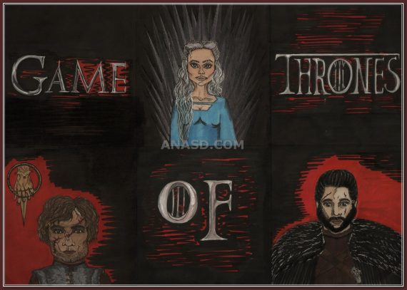 game of thrones illustration design